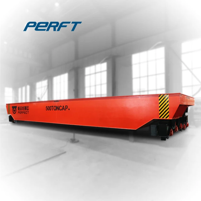 1-500 Ton Heavy-Duty Transfer Cart With Steel Rail Wheels - Industrial-Grade For Heavy Load Transport price