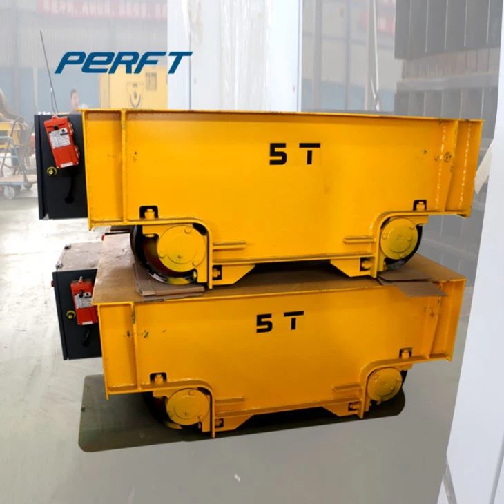 Electric Rail Transfer Wagon Flat Car
