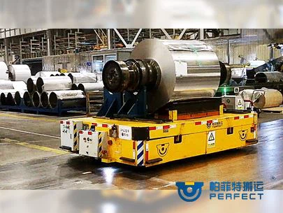 Heavy Duty Large Tonnage Trackless Flat Car