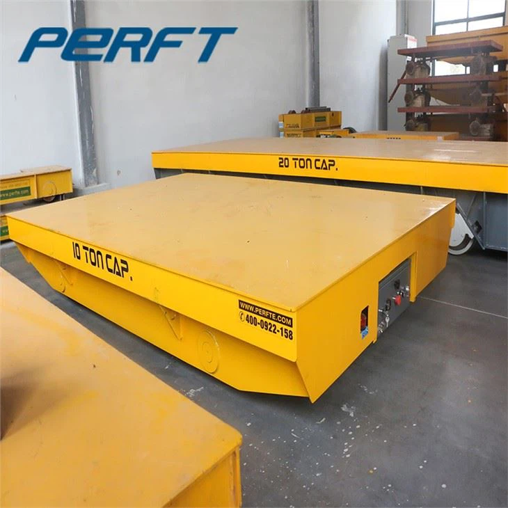 Troli Trosglwyddo 10tons Gyda Pheiriannau Cludo Pŵer Batri