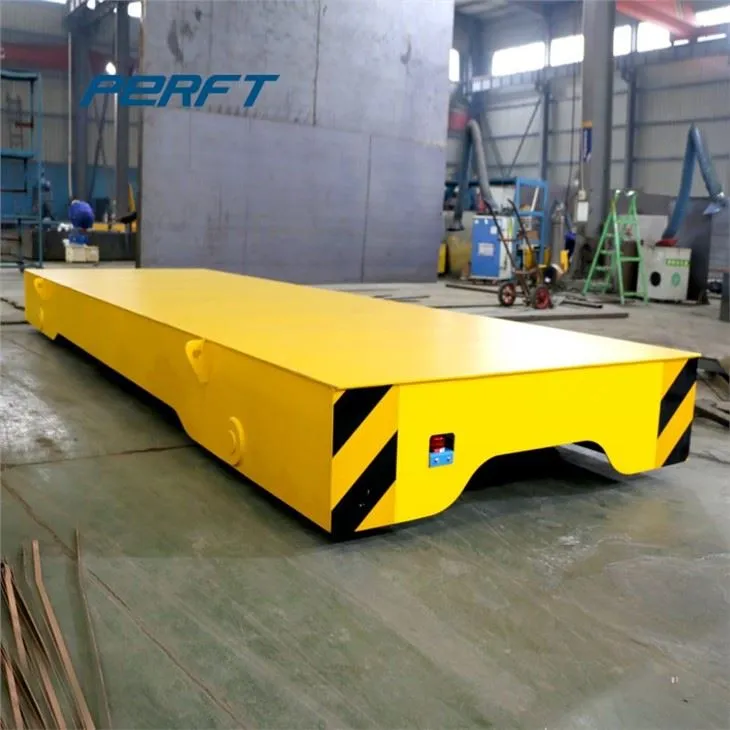 Cable Powered Electric Flat Car
