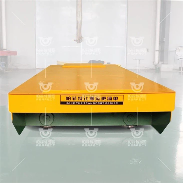 Heavy Duty Electric Trackless Flat Car