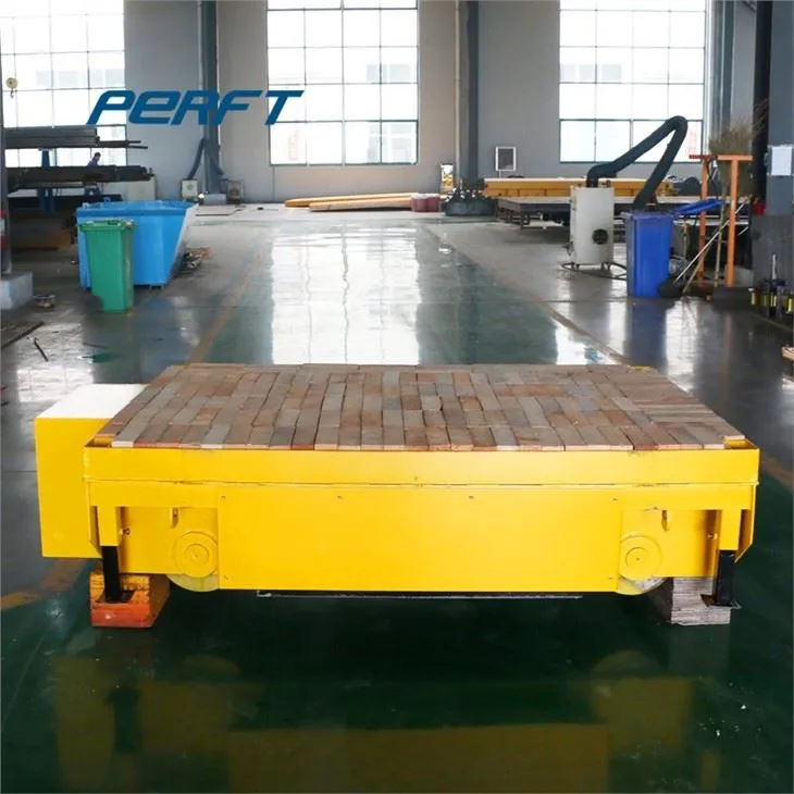 Rail Powered Transfer Cart To Transport Materials Move On A Rails Up To 20 Meterl