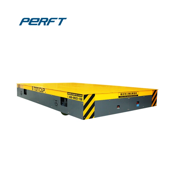 5T Trackless electric flat car for mold